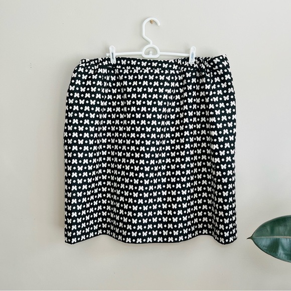 Talbots Jacquard metallic butterfly skirt - Picture 5 of 8